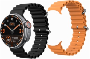 RELOJ INTELIGEN DCU TECNOL. BOSTON NEGRO/NARANJA