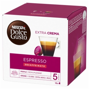 CAPSULAS CAFE DOLCE GUSTO ESPRESSO DESCAFEINAD