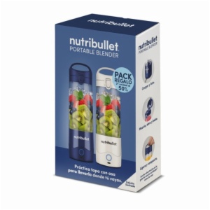 BATIDORA VASO NUTRIBULLET NBP003W + NBP003NBL